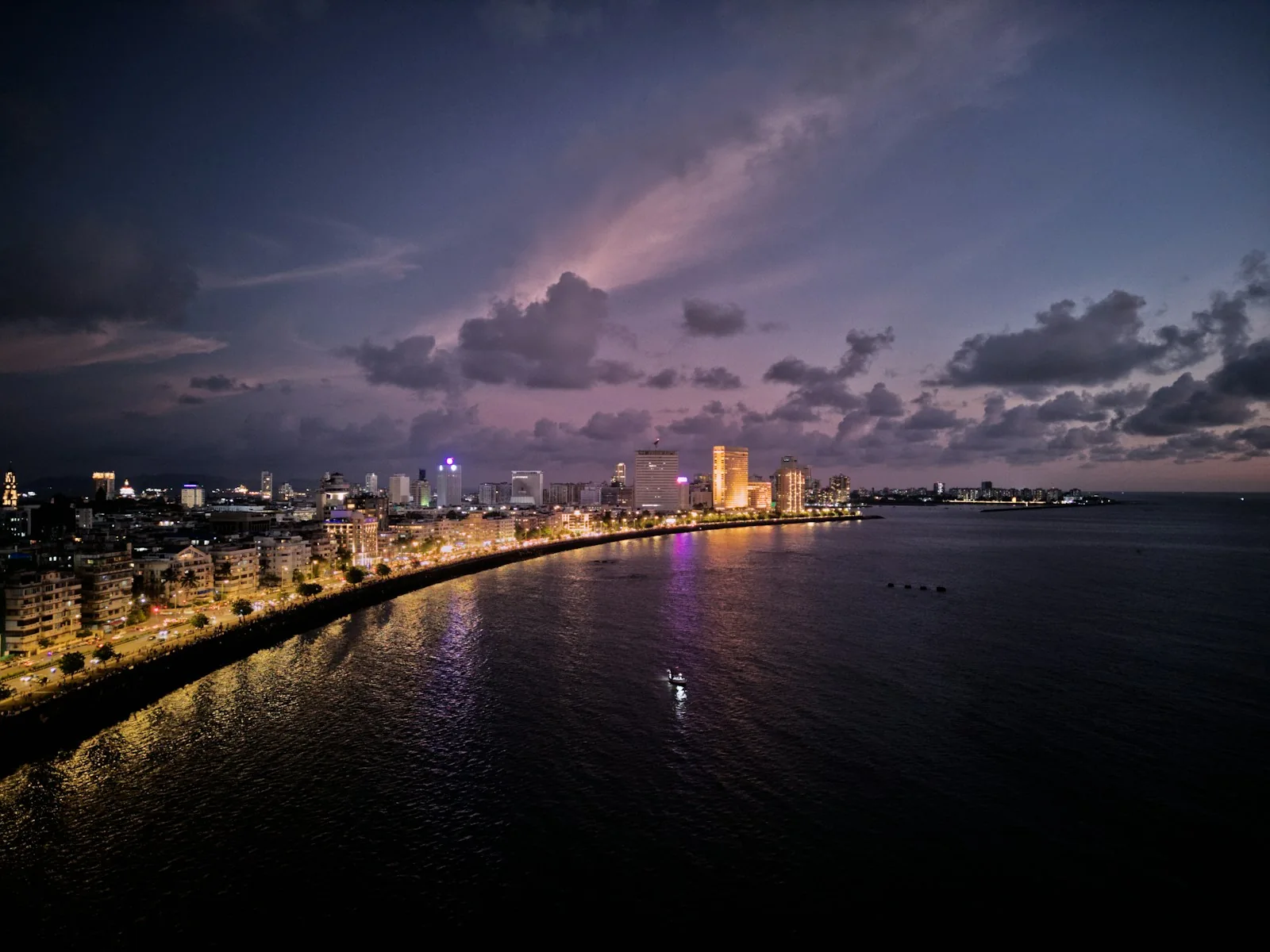 Contemporary Indian city and architecture viewed through a warm lens